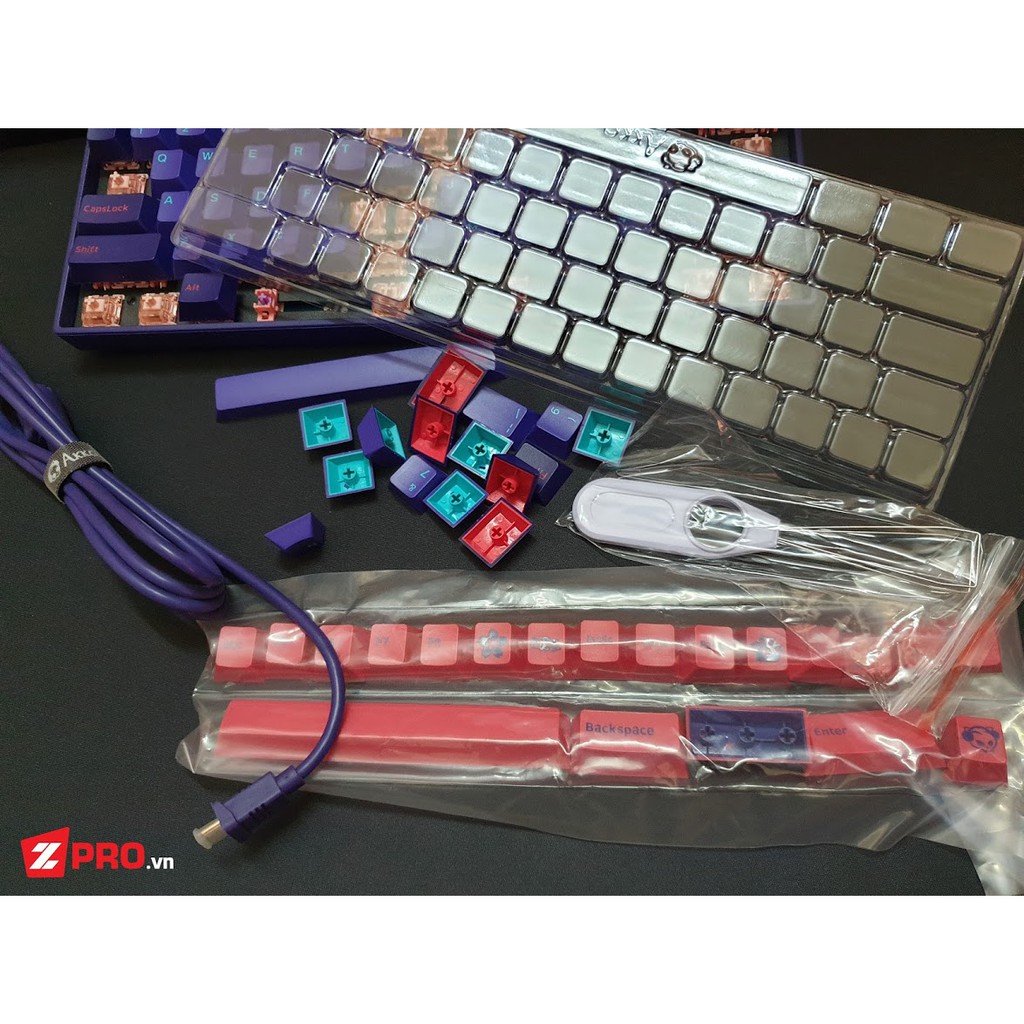 [Mã 267ELSALE hoàn 7% đơn 300K] Bàn phím cơ AKKO 3061s RGB - Neon (Bluetooth 5.0)