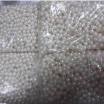 0.5kg Hạt bẹt, hạt cườm ngọc 4-6-8-10-12mm có lỗ xỏ