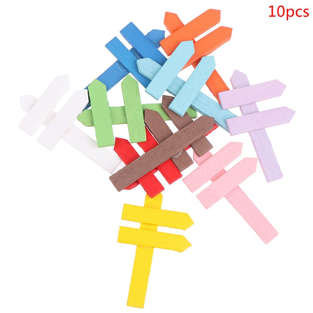 Set 10 Tượng Đánh Dấu Mini Dùng Để Trang Trí Tiểu Cảnh / Chậu Cây Cảnh