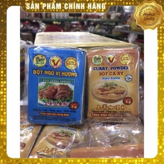 Gói ngũ vị hương/ bột cà ri caribo hậu sanh 5g