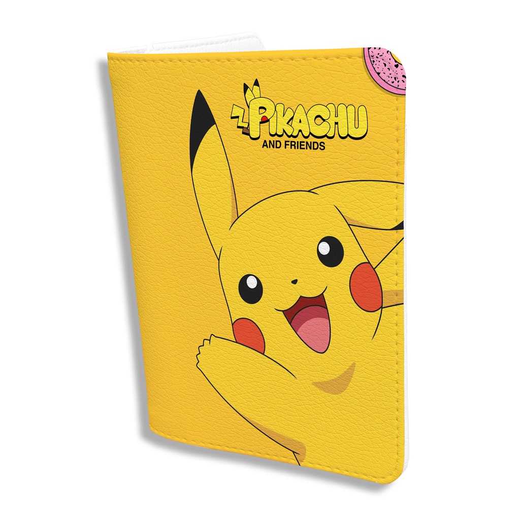 Bao Da Hộ Chiếu - Ví Đựng Passport Du Lịch ( in tên cá nhân ) Pikachu - Pokemon - PPT197 STORMBREAKER