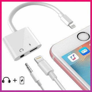 Jack chuyển đổi 2 trong 1 IPHONE, Jack chuyển đổi 2 cổng lighting, cáp chia cổng 2 iphone, cáp iphone Educase86