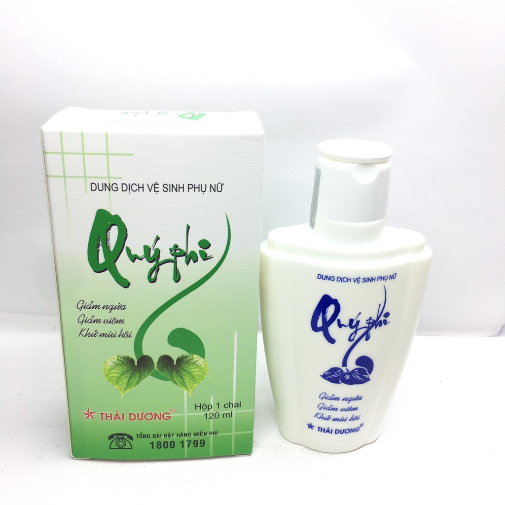 Dung dịch vệ sinh quý phi xanh 120ml