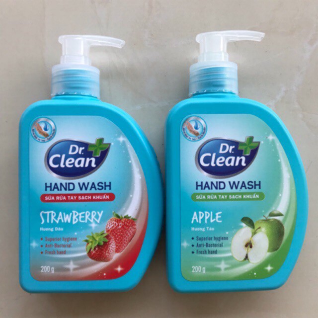 NƯỚC RỬA TAY DIỆT KHUẨN DR CLEAN