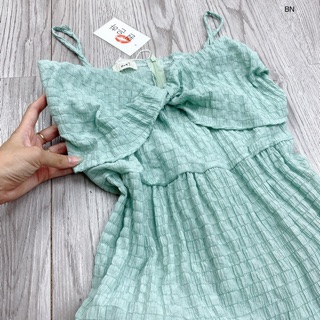 váy 2 dây xốp nơ ngực