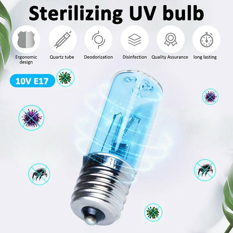 Đèn Khử Trùng Tia Uvc Tia Uv E17 3w Uv