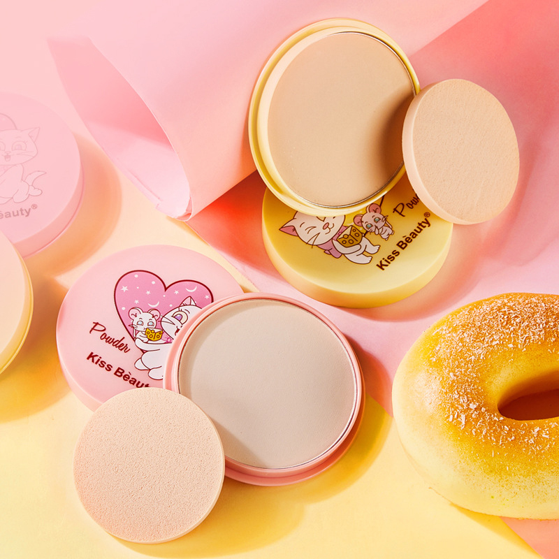 [Hàng mới về] Phấn Phủ Dạng Nén Kiss Beauty Pdk2 Dưỡng Ẩm Kiềm Dầu Hiệu Quả | BigBuy360 - bigbuy360.vn