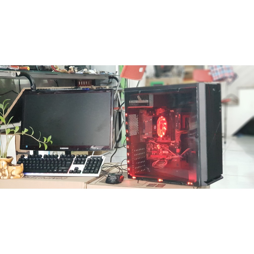 Máy vi tính chơi game lol max setting, A8 6600k, Ram 8G, Vga 4G, kèm màn hình 22inch | BigBuy360 - bigbuy360.vn