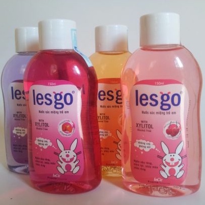 Nước súc miệng cho bé Letsgo (150ml) / Nước súc miệng trẻ em ngừa sâu răng