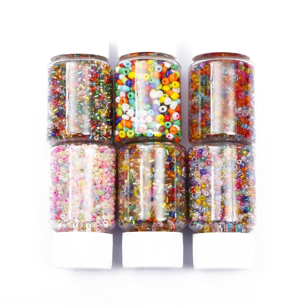 Lọ 3000 hạt cười xỏ làm trang sức 2mm