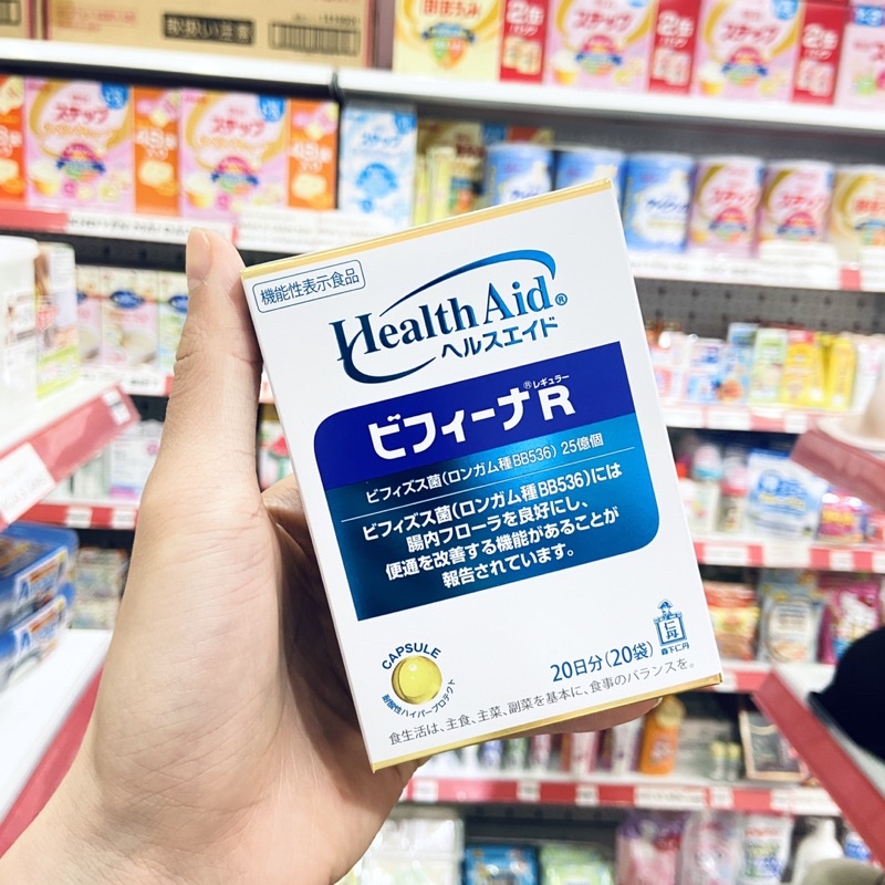 Men vi sinh Bifina Health Aid R, S Nhật Bản hỗ trợ tiêu hóa ngừa táo bón