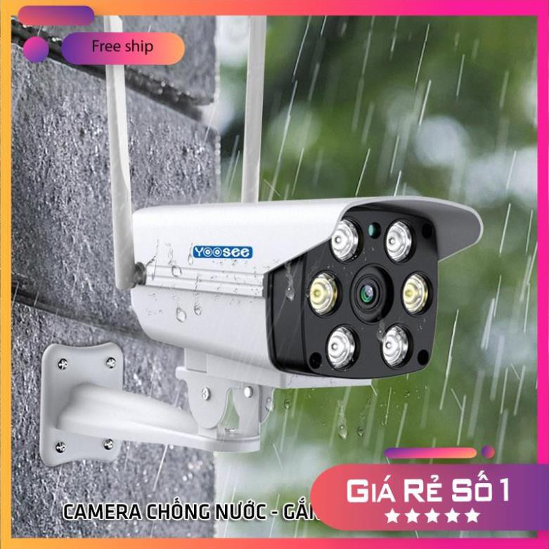 Camera Giám Sát Ngoài Trời Yoosee - 6 Led Full HD (2.0Mpx) - Hồng Ngoại Quay Đêm | BigBuy360 - bigbuy360.vn