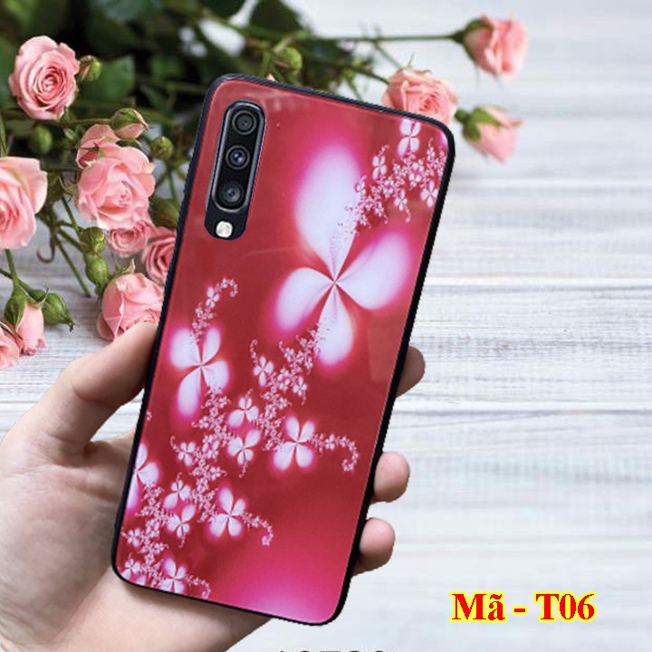 [Free Ship] Ốp lưng Samsung A70 ốp điện th0ại mặt lưng kính KÍNH IN HÌNH chống trầy xước, đẹp, cao cấp