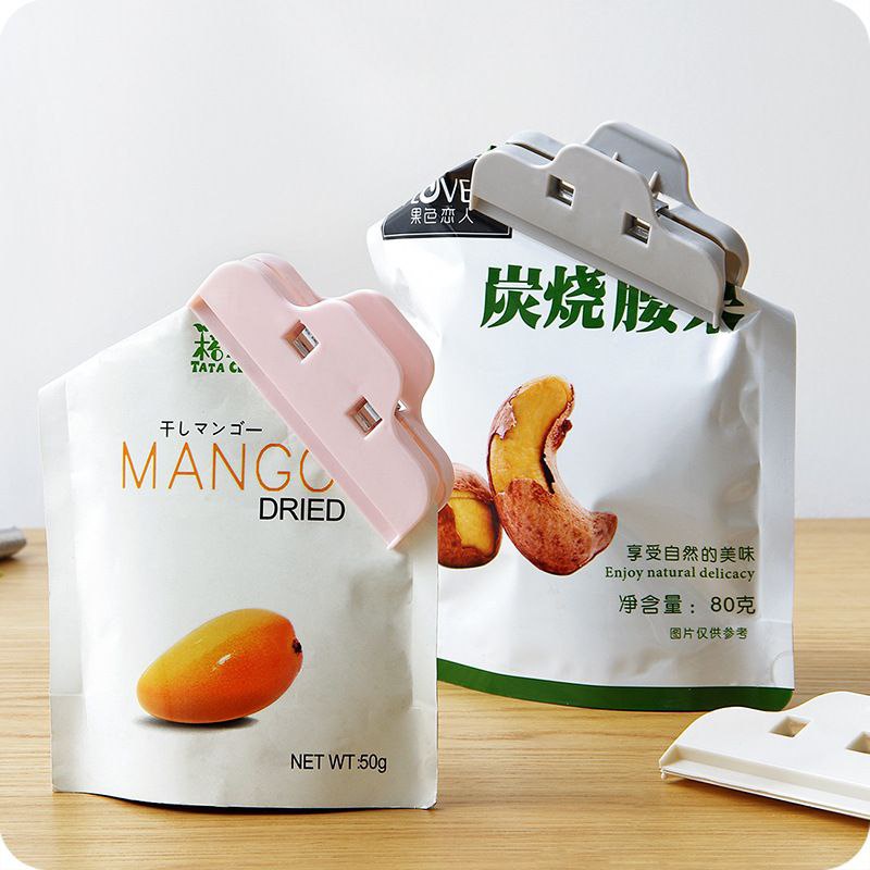 Kẹp Miệng Túi Gói Thực Phẩm L2 - DẠNG LỚN - Kẹp Khóa Kín Bảo Quản Thức Ăn, Bim Bim, Gia Vị, Bánh Kẹo B6