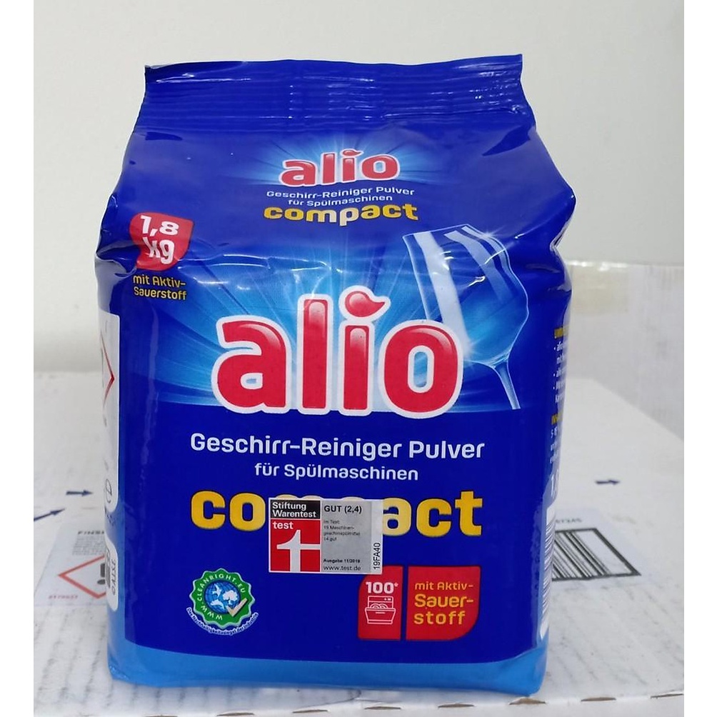 Nước làm bóng alio 1 lít (Đức) - dung dịch nước làm bóng bát alio 1000ml - Dầu làm bóng chén bát alio 1000 ml cho máy