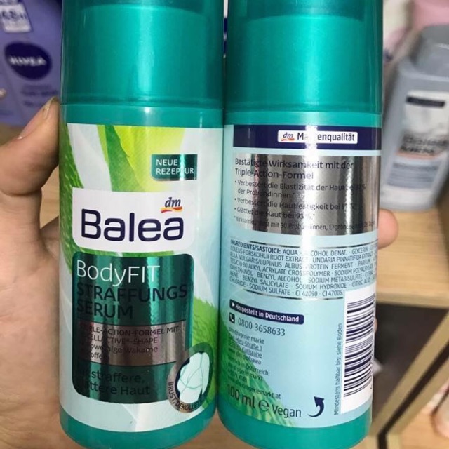 SERUM NÂNG NGỰC CHỐNG CHẢY SỆ BALEA - 100ml