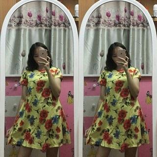 Đầm bầu thời trang công sở mùa hè