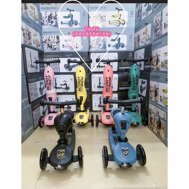 xe scoot and ride (hàng sẵn)
