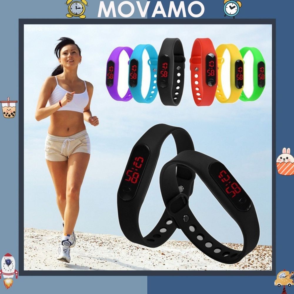 Đồng hồ thời trang nam nữ led thể thao DH91 giá rẻ