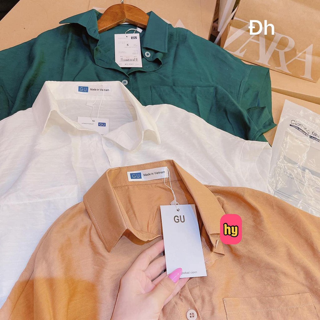 Sơ mi tay hến 2 túi trước mã 290 (kèm ảnh thật,video) | BigBuy360 - bigbuy360.vn