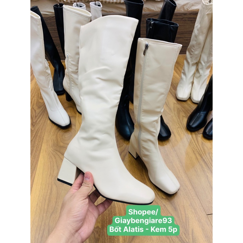 [SẴN 10 MẪU] Bốt nữ LeMonn Boots 7 Phân cao cổ đùi da mềm khóa giữa độc lạ cá tính | BigBuy360 - bigbuy360.vn