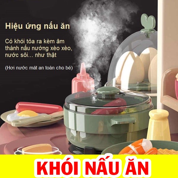 [Mã LIFEMALL991 giảm 10% đơn 99K] Đồ chơi nấu ăn nhà bếp BBT Global cỡ lớn cao cấp nhiều chức năng mẫu mới 2021