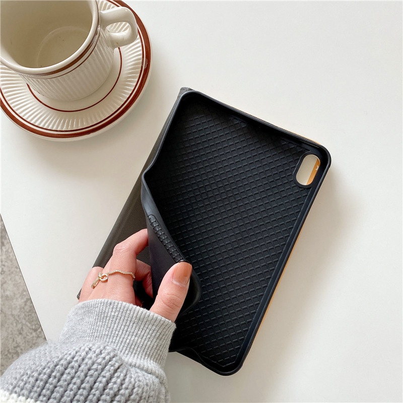 Ốp Máy Tính Bảng Da PU Có Đế Cho iPad Mini /Air 1 2/Pro 9.7/4th 5th 6th 2017 2018/7th 8th 9th Gen 2019 2020 2021