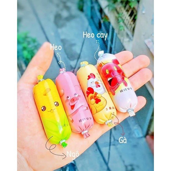 Xúc xích ngô, xúc xích cay 💓siêu thơm ngon 💓 ( 1 gói 32g) -Ăn Vặt 24 | BigBuy360 - bigbuy360.vn