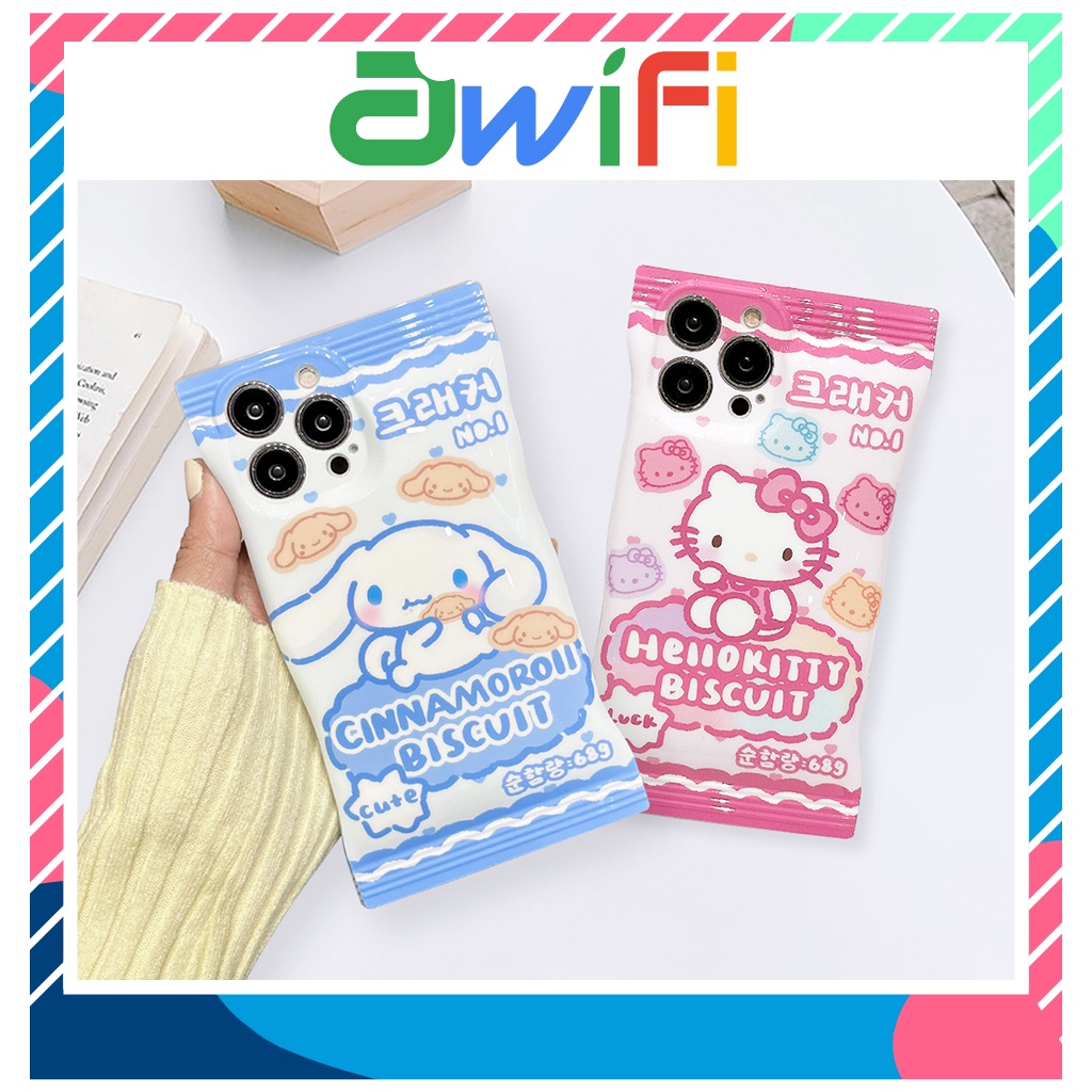 Ốp Lưng Iphone Vỏ Kẹo Nền Bóng Kitty Và Cún 6/6Splus/7/7Plus/8/8Plus/X/Xs/11/12/13/14/Pro/Max/Promax - Sale Hot Y5 - 13