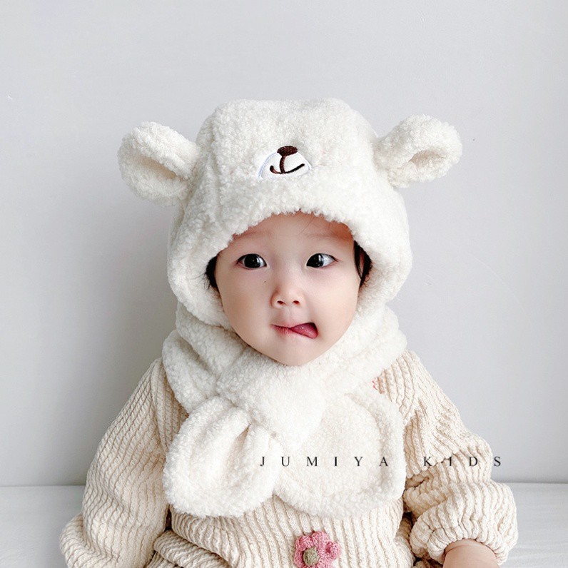 Nón giữ ấm hình tai thỏ xinh xắn dành cho các bé