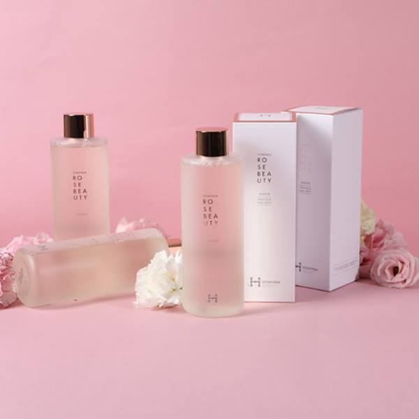 Toners nước hoa hồng Storyhoa Rose Beauty Water 520ml cấp ẩm và trắng da - Xuất xứ Hàn Quốc