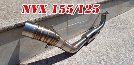 Cô bô bầu hơi NVX, Cổ pô độ chế NVX chuyên dụng dành cho mọi đòi xe chất liệu inox 304