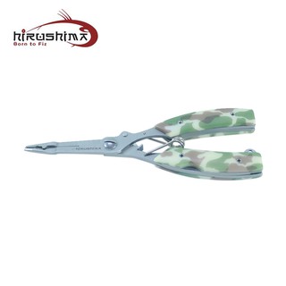 Kềm dao - kẹp cá Hirushima Camo tiện lợi, đa chức năng