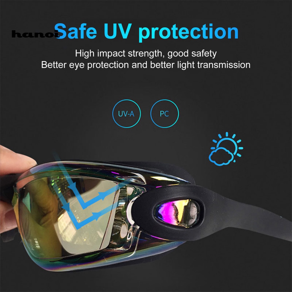 Kính bơi bảo vệ mắt chống tia uv thời trang cho nữ