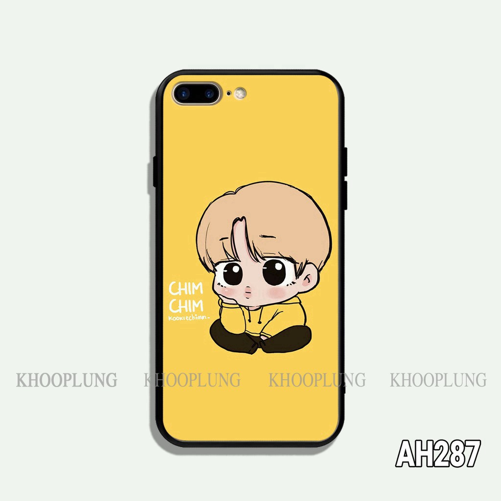 [SALE] Ốp lưng iPhone 7 Plus - iPhone 8 Plus in hình idol BTS Taehyung Jimin Jungkook