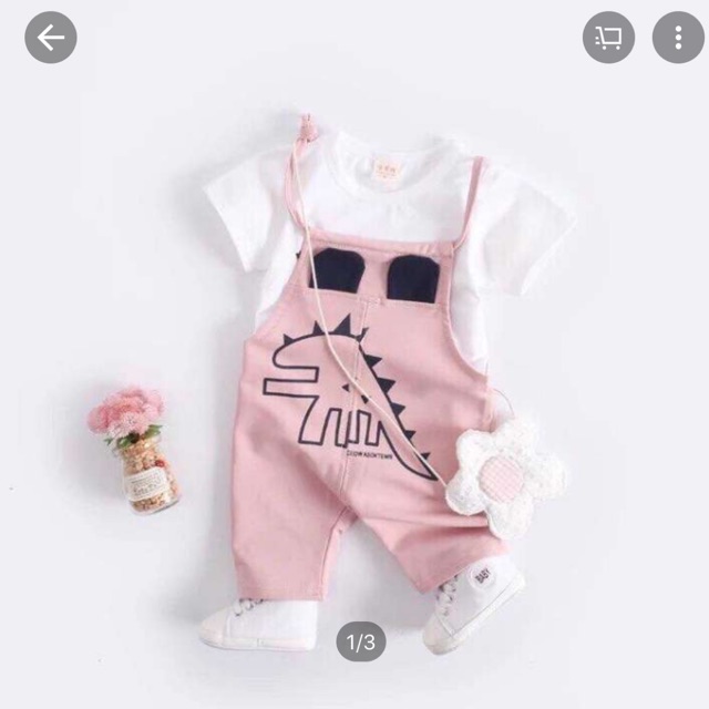 Set 3 yếm cotton