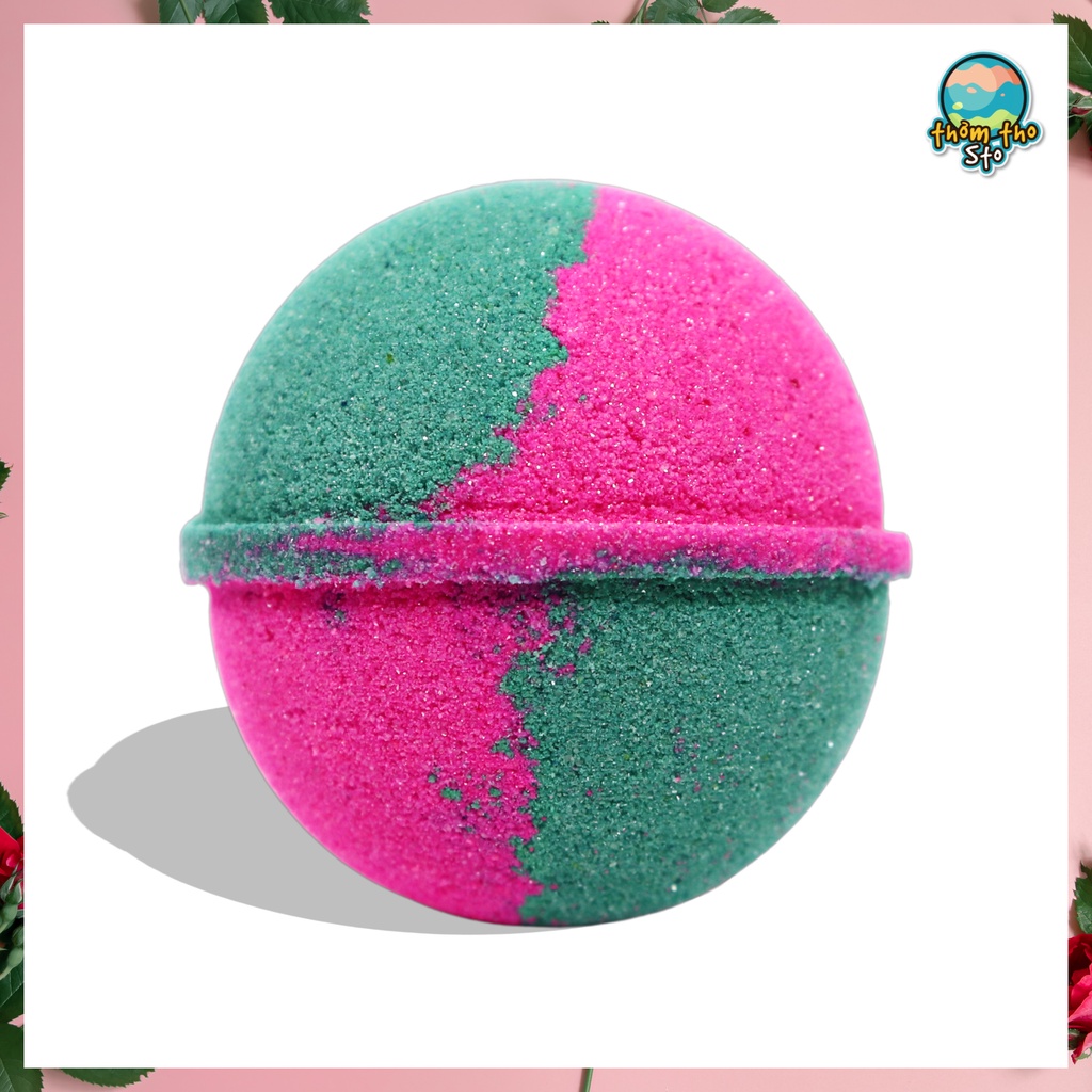 Bom tắm, viên sủi bồn tắm sủi màu sắc CHÁN CƠM THÈM BOMB bath bomb, 170 gram