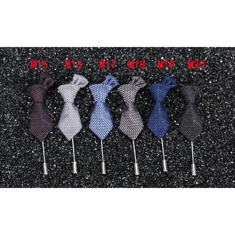 Ghim nơ cà vạt cài áo nam trang nhã GC81