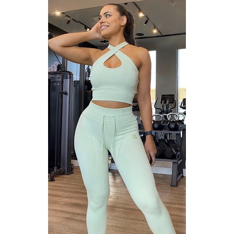 Bộ đồ tập Botee pastel (gồm 2 mẫu bra và quần ngắn,quần dài) (TÁCH LẺ BÁN)
