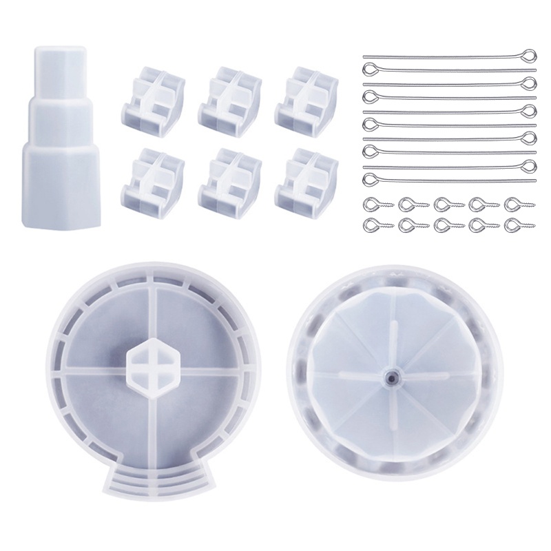 Bộ Khuôn Silicone Làm Ghế Xoay Hình Vòng Quay Ngựa Gỗ DIY