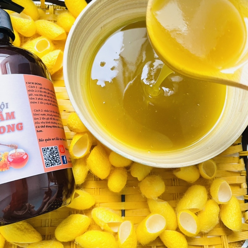 DẦU GỘI TƠ TẰM MẬT ONG - PHỤC HỒI TÓC HƯ TỔN DƯỠNG MỀM MƯỢT