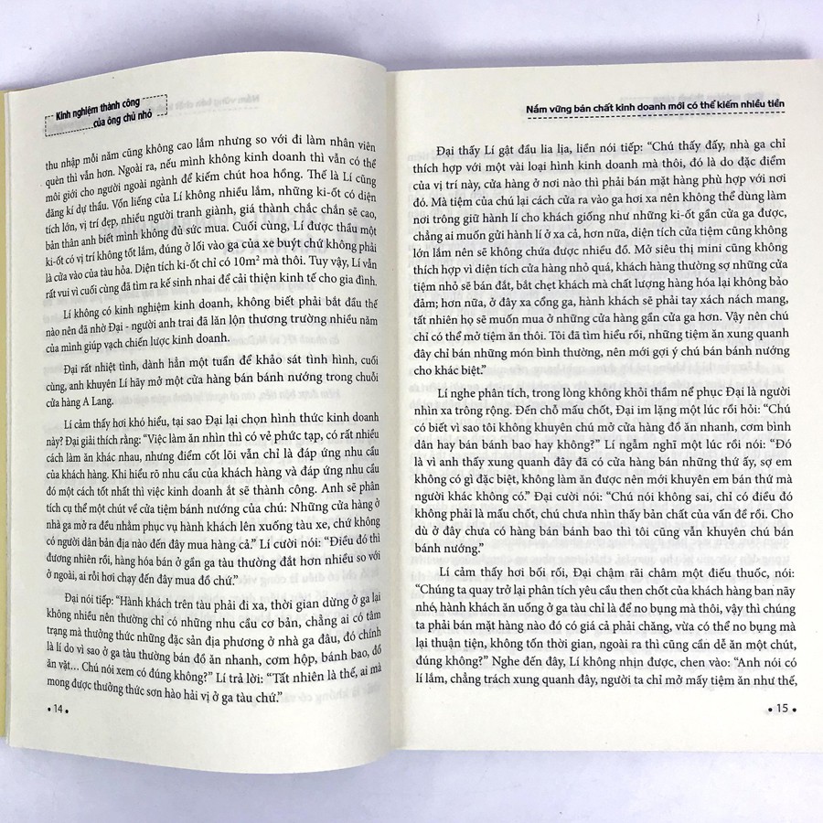 Sách - Kinh nghiệm thành công của ông chủ nhỏ | BigBuy360 - bigbuy360.vn
