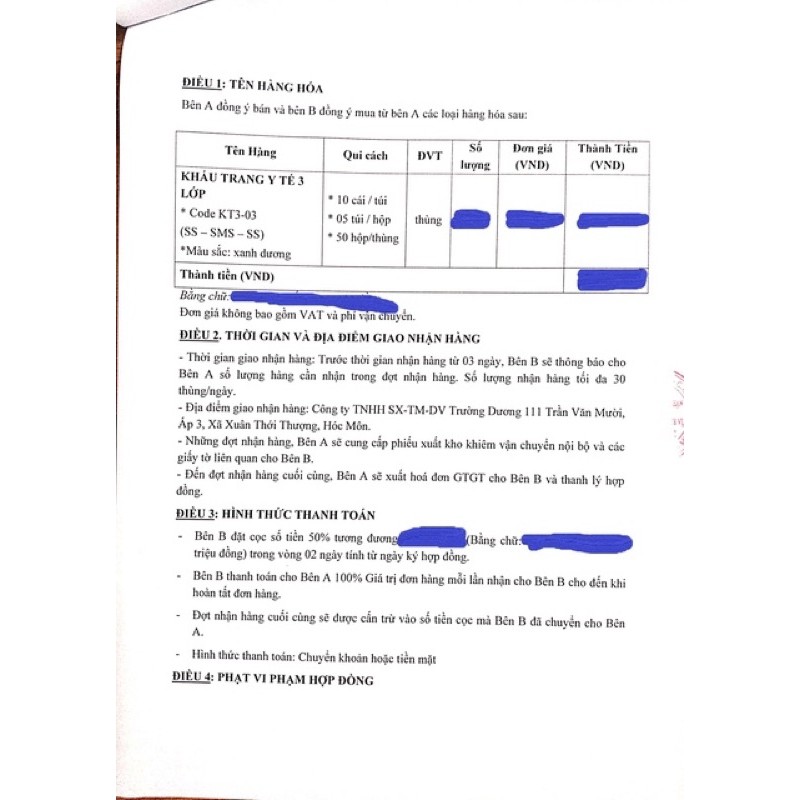 Khẩu trang y tế 4 lớp kháng khuẩn Trường Dương. Hộp 50 cái. Khẩu trang y tế kháng khuẩn. | BigBuy360 - bigbuy360.vn