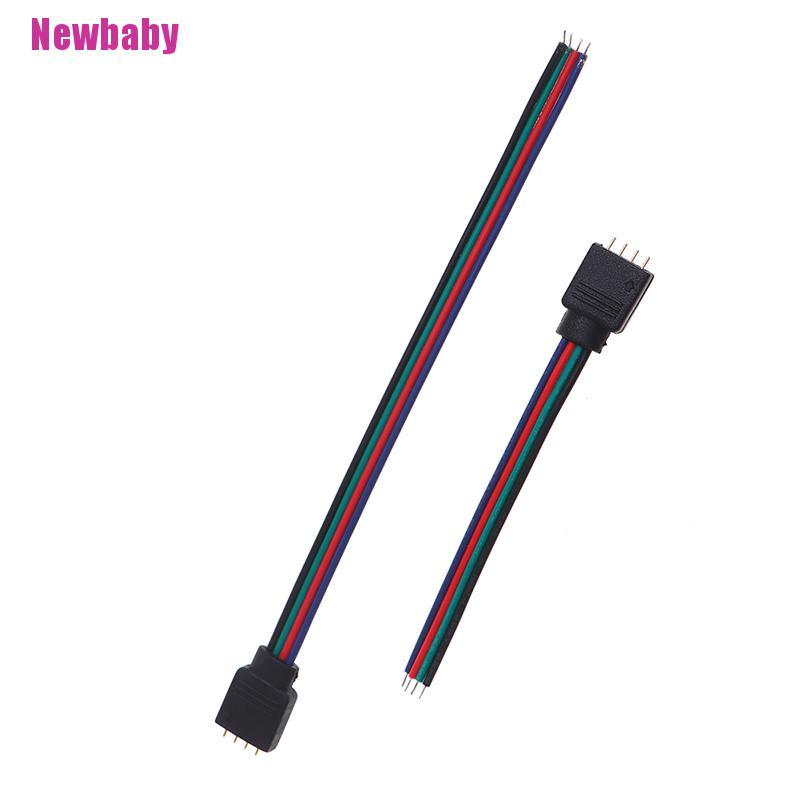 Dây Cáp Nối Rgb 10cm 15cm 4pin Cho Đèn Led 3528 / 5050 Rgb