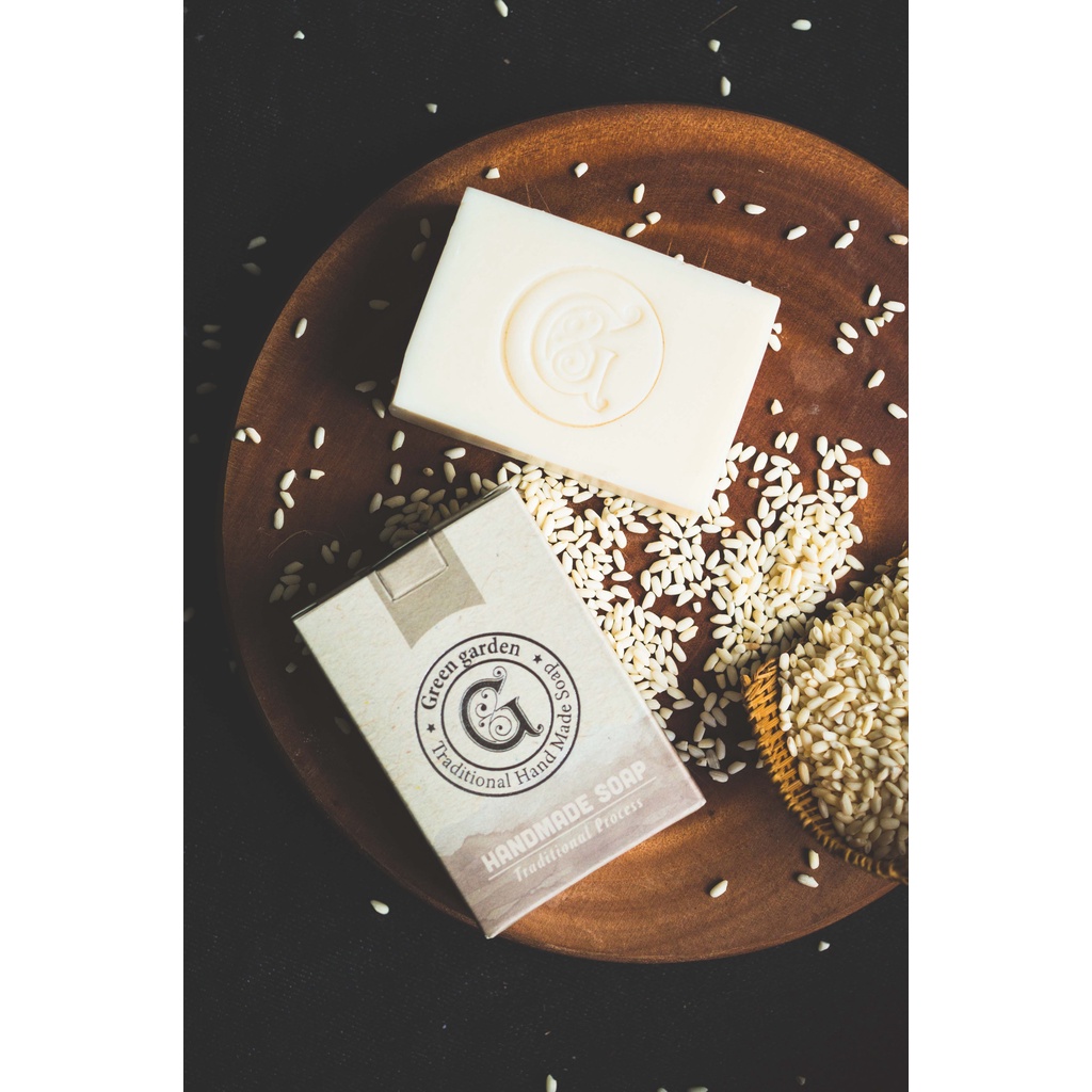 Xà phòng handmade Gạo  từ Green Garden