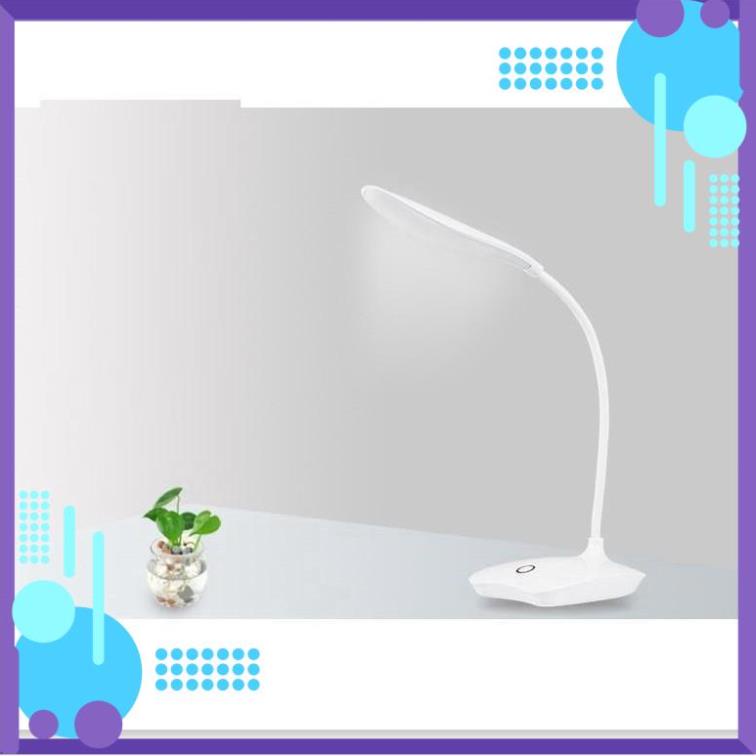 Đèn học chống cận 💖TẾT💖 Đèn led để bàn học sạc USB có 3 chế độ sáng không hại mắt, đèn để bàn 8657