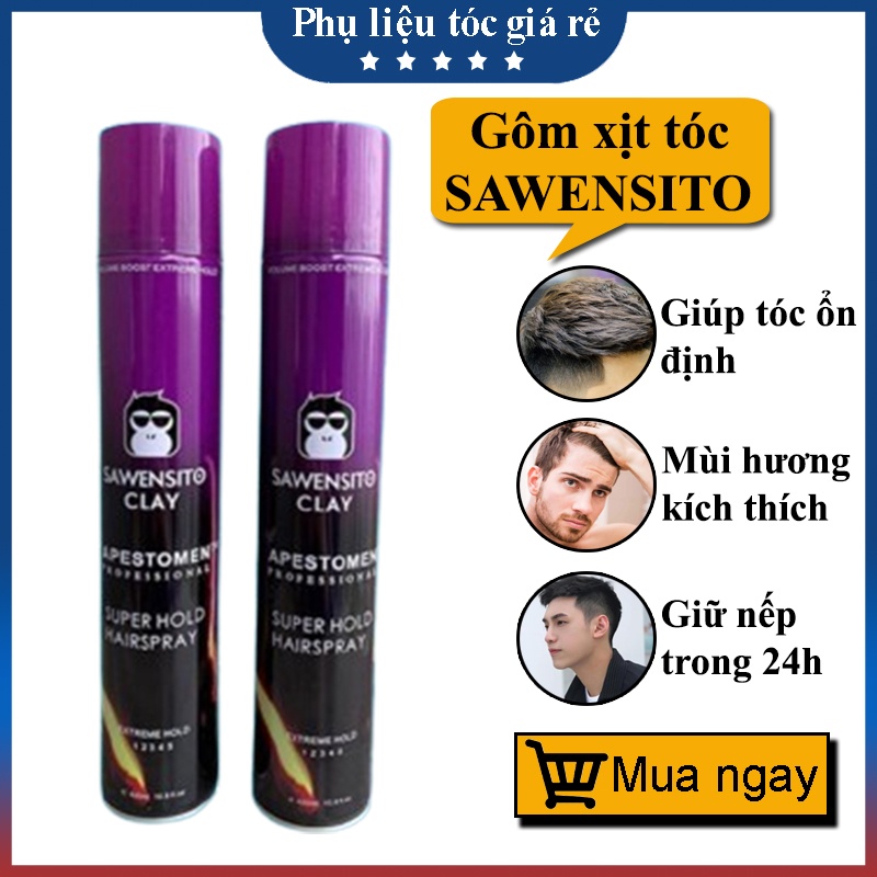 Gôm xịt tóc 350ml tạo kiểu giữ nếp cho tóc. HÀNG CHÍNH HÃNG