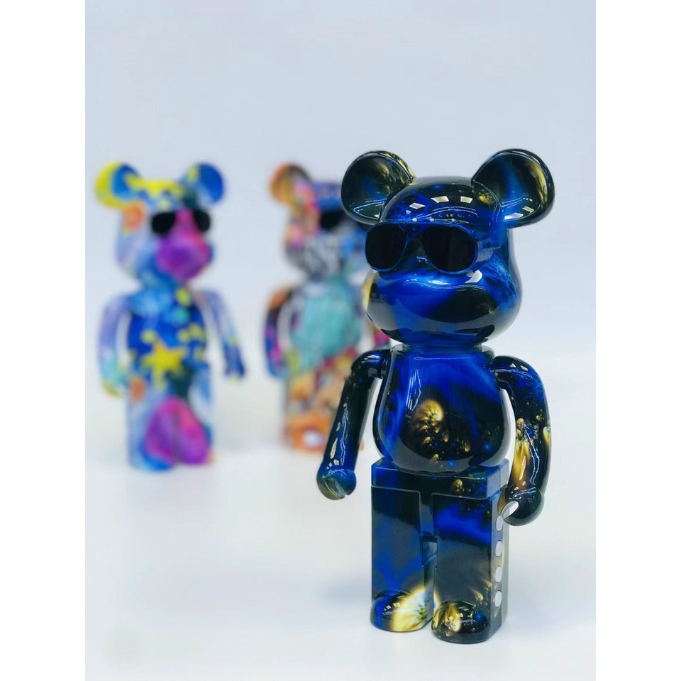 Loa Bluetooth nghe nhạc hình gấu Bearbrick, Chống thấm Nước, Chống va đập, Nghe nhạc chuyên Bass, Âm thanh trầm