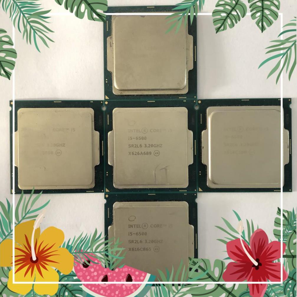 CPU sk 1151, i5 6400/ i5 6500/ i5 6600/ i7 6700/ i7 6700K, chip máy tính chạy trên main h110, b150, b250, h270,i5 7400