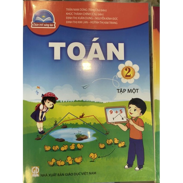 Toys, Toán lớp 2 tập 1( bao kính, dán nhãn)